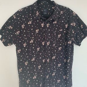 RVCA short sleeve button